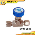 ss316 manual high pressure swagelok needle valve